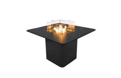 eettafel met gashaar daarin verwerkt