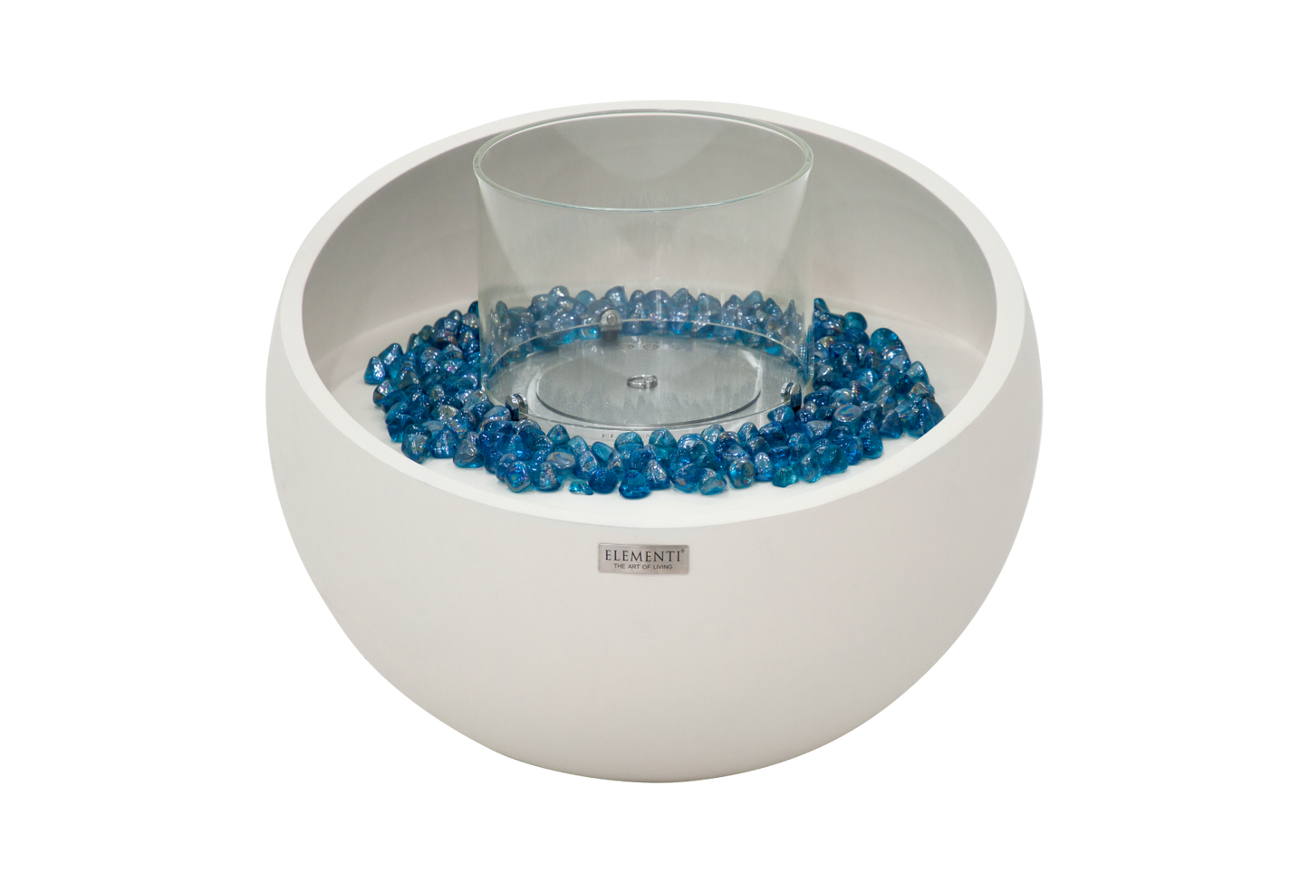 Witte bioethanol gashaard rond