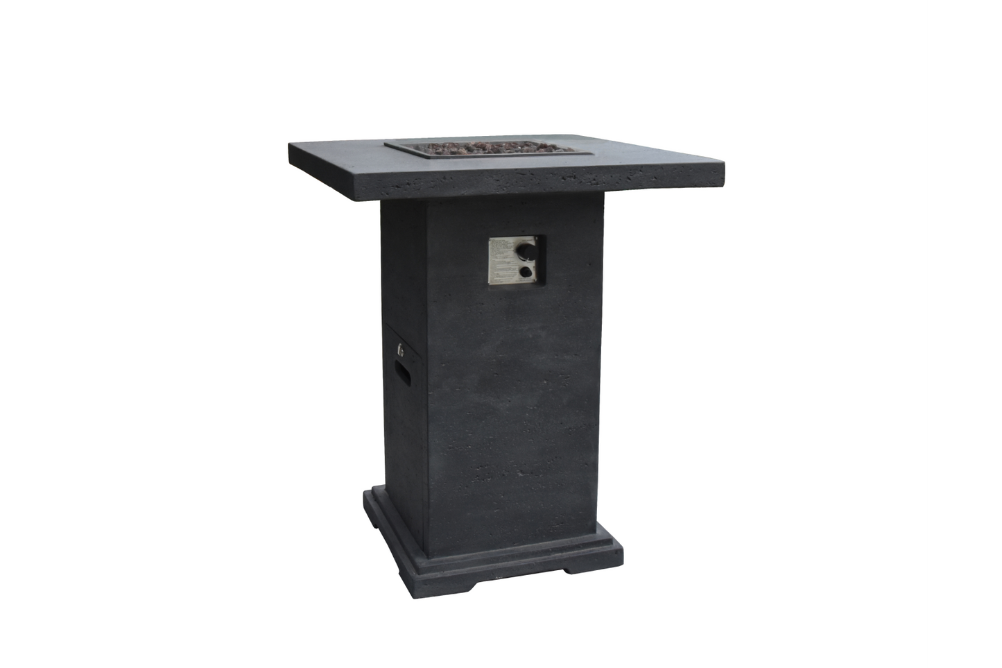 Bar tafel gashaard donker grijs