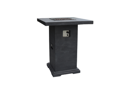 Bar tafel gashaard donker grijs