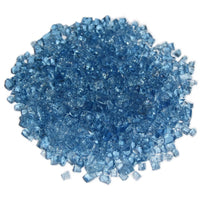 Fire Glass Caribbean Blue